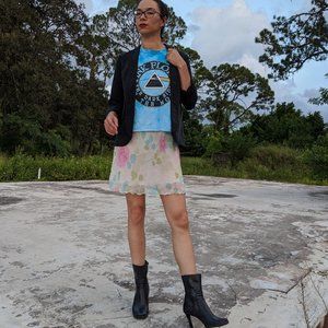 Express high low Blazer Suit Jacket 3/4 sleeve